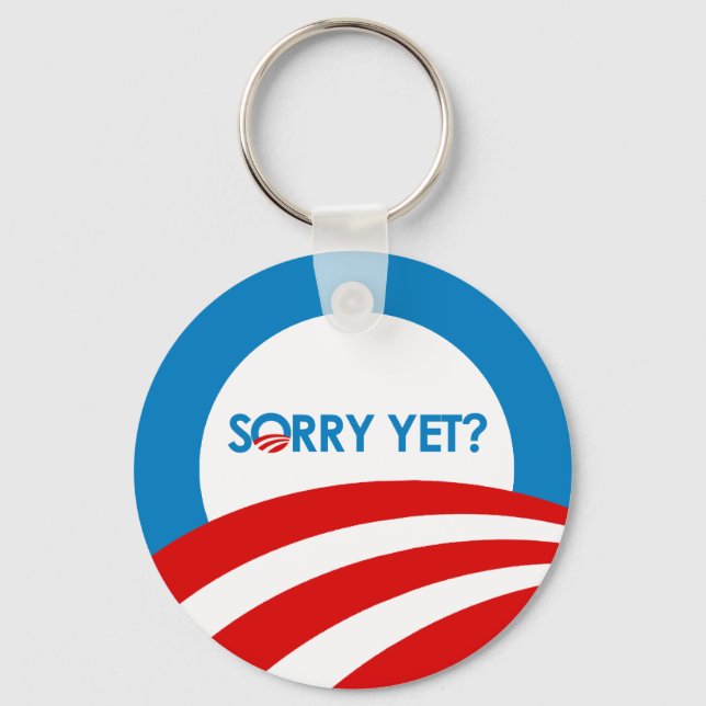 Sorry Yet Keychain (Front)