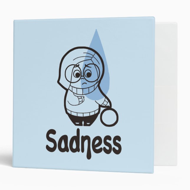 Sort of a Blue Day Binder (Front/Inside)