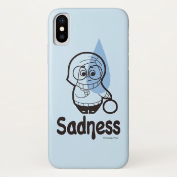 Sort Of A Blue Day Iphone X Case by insideout at Zazzle