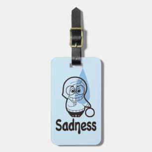 Sort of a Blue Day Luggage Tag