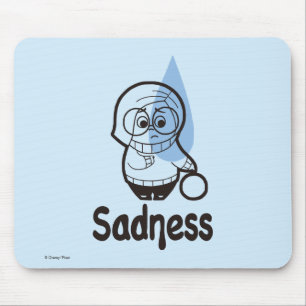 Sort of a Blue Day Mouse Pad