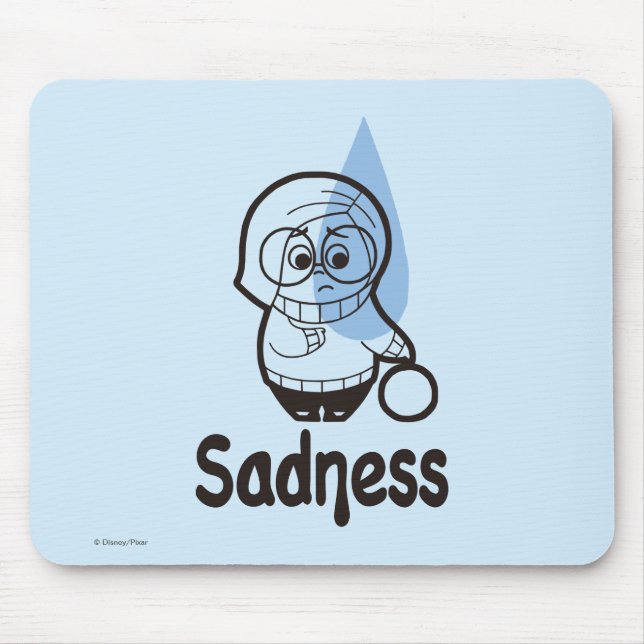 Sort of a Blue Day Mouse Pad (Front)