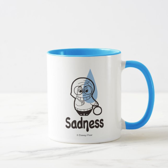 Sort of a Blue Day Mug (Right)