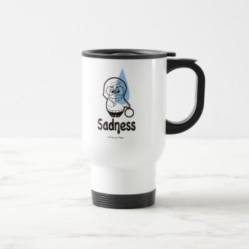 Sort Of A Blue Day Travel Mug by insideout at Zazzle