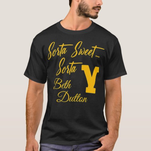 Sorta Beth Funny Dutton Gifts _ Ranch Stone Rip Vi T_Shirt