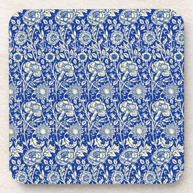 Sorta Blue Calico Beverage Coaster (Front)
