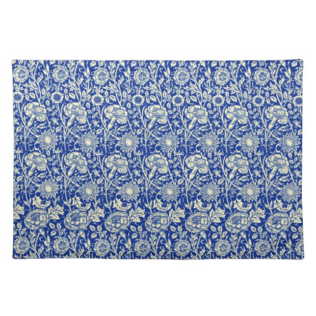 Sorta Blue Calico (Woven Cotton Placemat) Placemat (Front)
