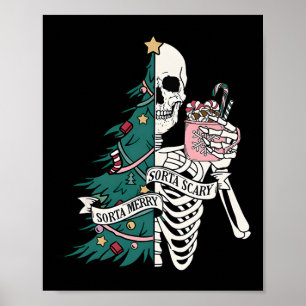 Sorta merry sorta scary christmas poster