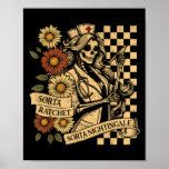 Sorta Ratchet Sorta Nightingale Skeleton Nurse Hal Poster