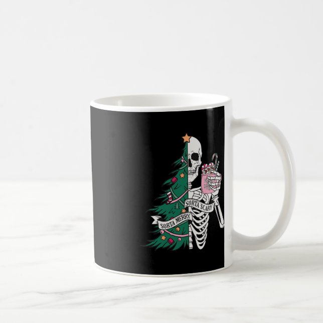 Sorta Scary Sorta Merry Christmas  Coffee Mug (Right)