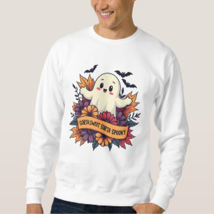 Sorta Sweet Sorta Spooky Halloween Ghost Fall Love Sweatshirt