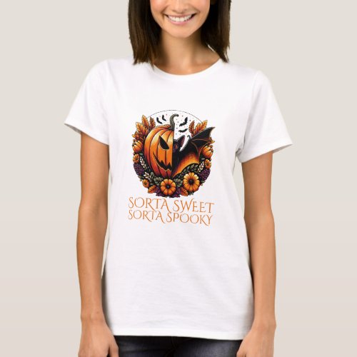 Sorta Sweet Sorta Spooky Womens  T_Shirt