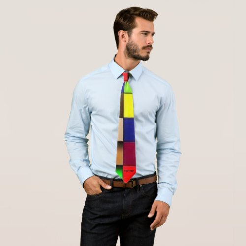 sorted neck tie