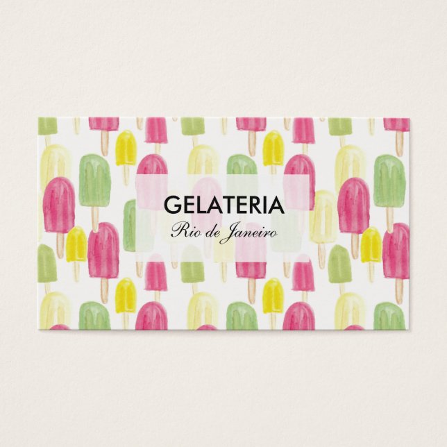 SORVETERY VISIT CARD (Front)