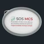 SOS MCS Car Store Belt Buckle<br><div class="desc">SOS MCS Car Store</div>