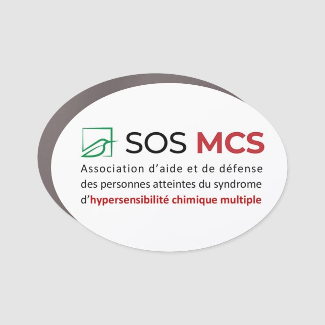 SOS MCS Car Store Magnet (Front)