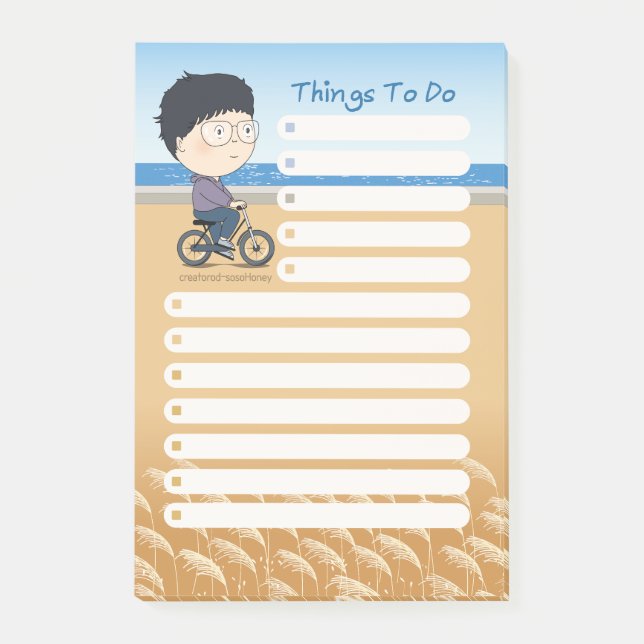 sosoHoney(46) autumn Post-it Notes (Front)