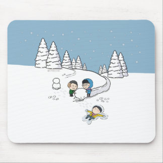 sosoHoney(55) winter Mouse Pad