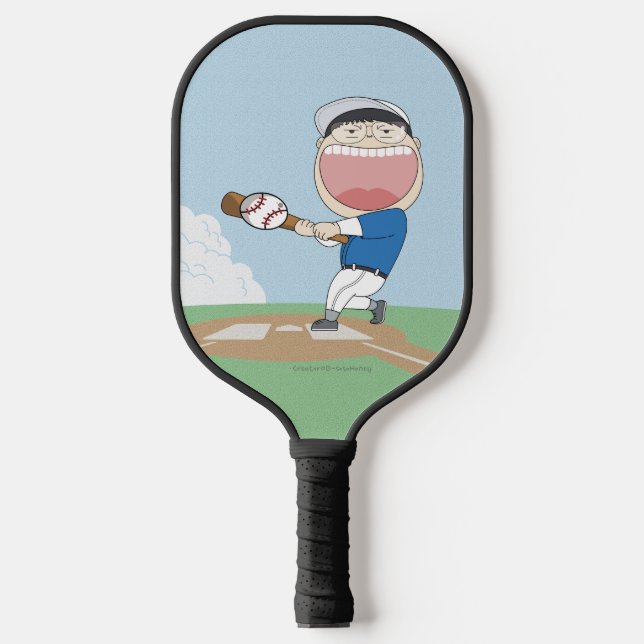 sosoHoney baseball  Pickleball Paddle (Front)