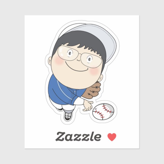 sosoHoney baseball Sticker (Sheet)