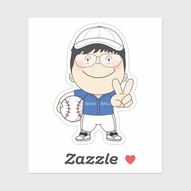 sosoHoney baseball   Sticker (Sheet)