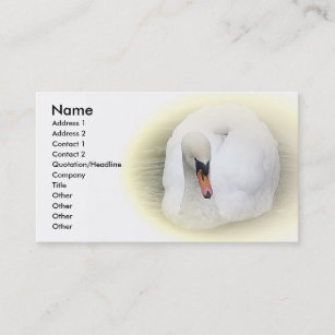 Sost swan business card