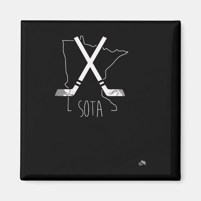 Sota Minnesota Hockey  Magnet (Front)