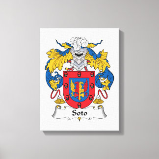 Soto Family Crest Canvas Print