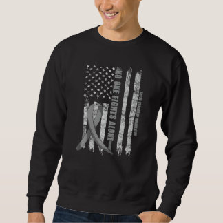 Sotos Syndrome Awareness Usa American Flag Brain D Sweatshirt
