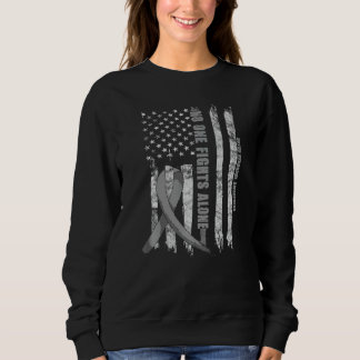 Sotos Syndrome Awareness Usa American Flag Brain D Sweatshirt