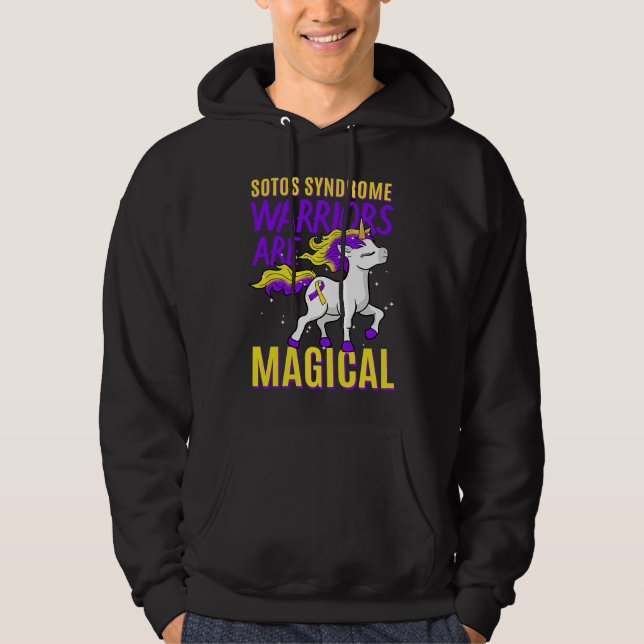 Sotos Syndrome Cerebral Gigantism Unicorn Sotos Do Hoodie (Front)