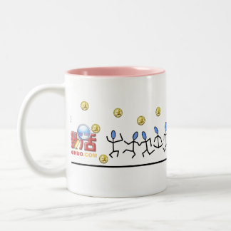 SOUHUO.COM Two-Tone COFFEE MUG