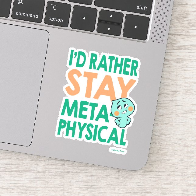 Soul | 22 - I'd Rather Stay Metaphysical Sticker (Detail)