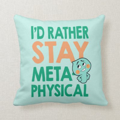Soul | 22 - I'd Rather Stay Metaphysical Throw Pillow