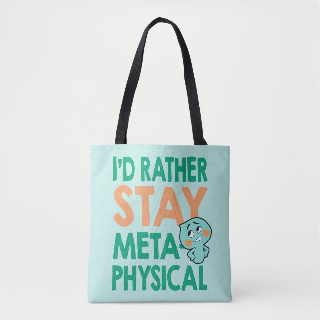 Soul | 22 - I'd Rather Stay Metaphysical Tote Bag (Front)