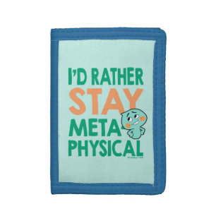 Soul 22 - I'd Rather Stay Metaphysical Tri-fold Wallet