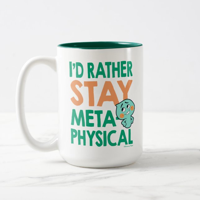 Soul | 22 - I'd Rather Stay Metaphysical Two-Tone Coffee Mug (Left)