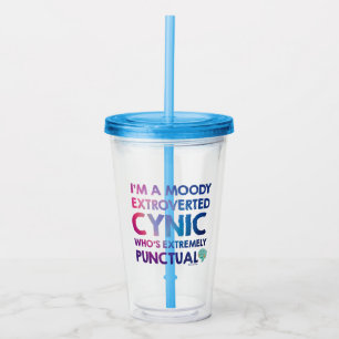 Soul 22 - I'm A Moody Extroverted Cynic Acrylic Tumbler