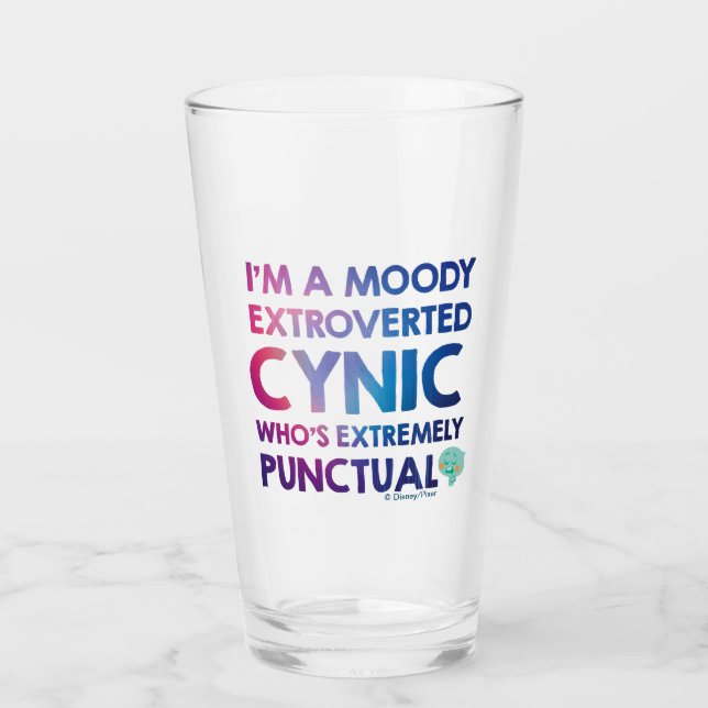 Soul | 22 - I'm A Moody Extroverted Cynic Glass (Front)