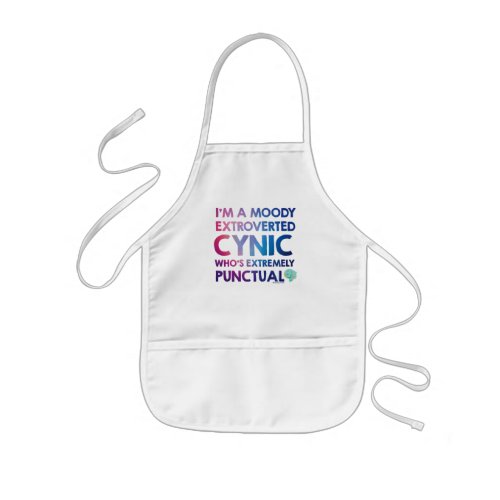 Soul  22 _ Im A Moody Extroverted Cynic Kids Apron