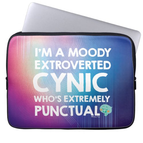 Soul  22 _ Im A Moody Extroverted Cynic Laptop Sleeve
