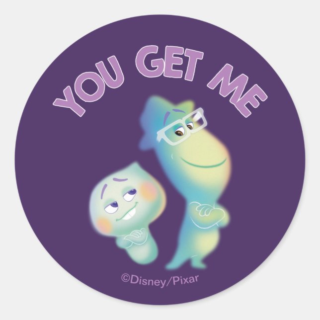 Soul | 22 & Joe - You Get Me Classic Round Sticker (Front)