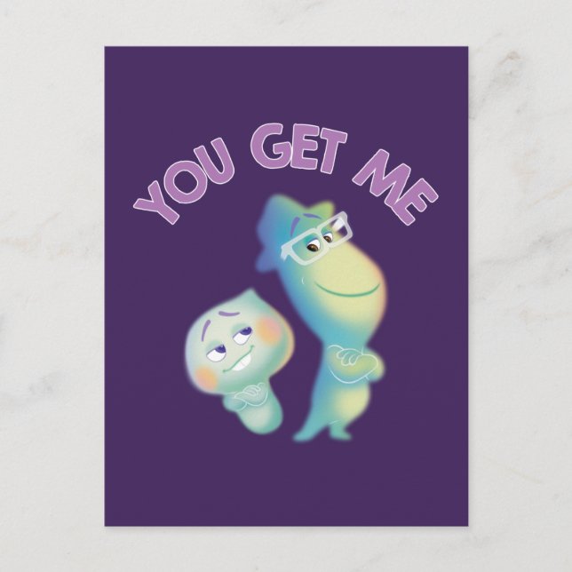 Soul | 22 & Joe - You Get Me Postcard (Front)