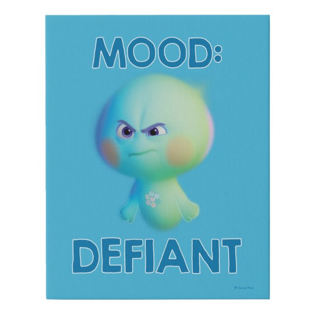 Soul | 22 - Mood: Defiant Faux Canvas Print (Front)