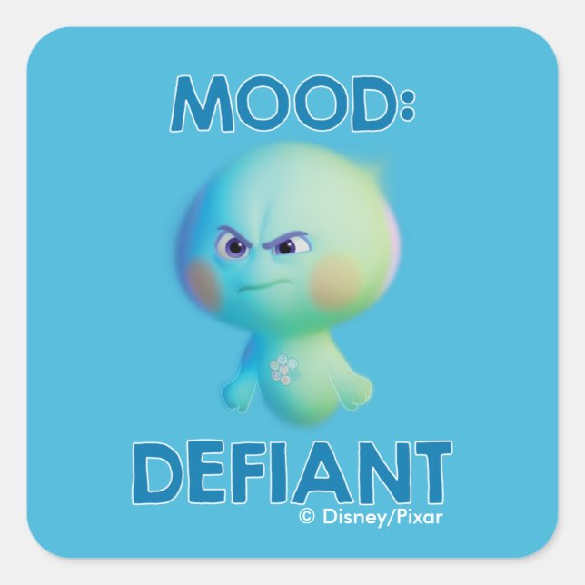 Soul | 22 - Mood: Defiant Square Sticker (Front)