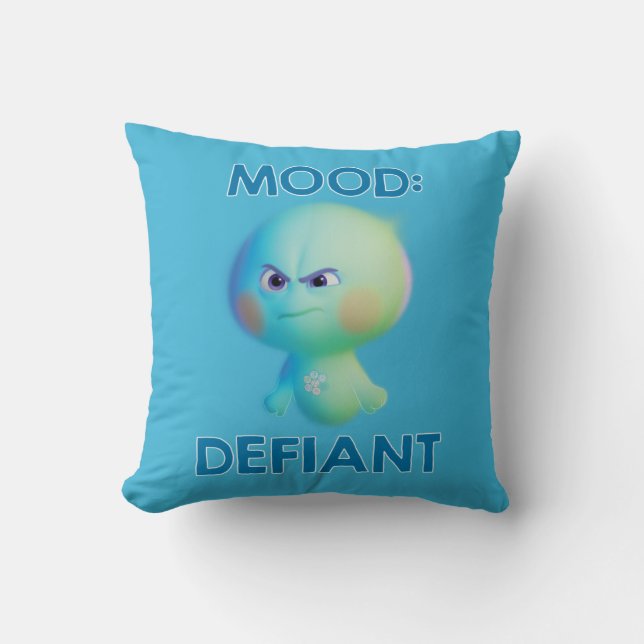 Soul | 22 - Mood: Defiant Throw Pillow (Front)