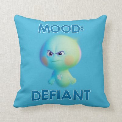 Soul | 22 - Mood: Defiant Throw Pillow