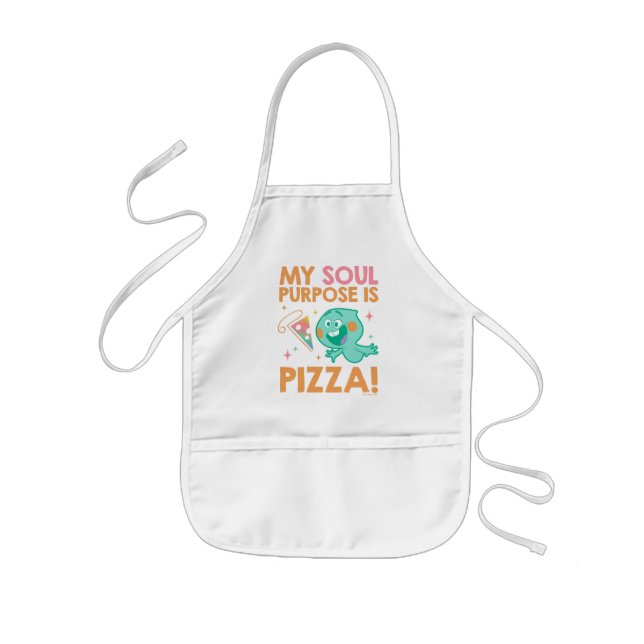 Soul | 22 - My Soul Purpose Is Pizza Kids' Apron (Front)