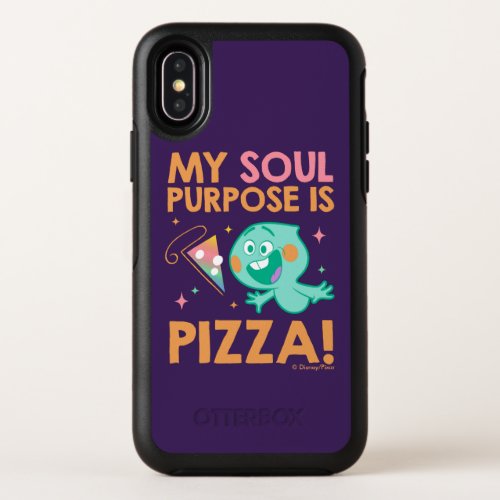 Soul  22 _ My Soul Purpose Is Pizza OtterBox Symmetry iPhone XS Case