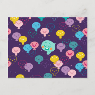 Soul 22 & New Souls Pattern Postcard